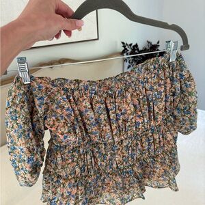 Floral Off-Shoulder Top
